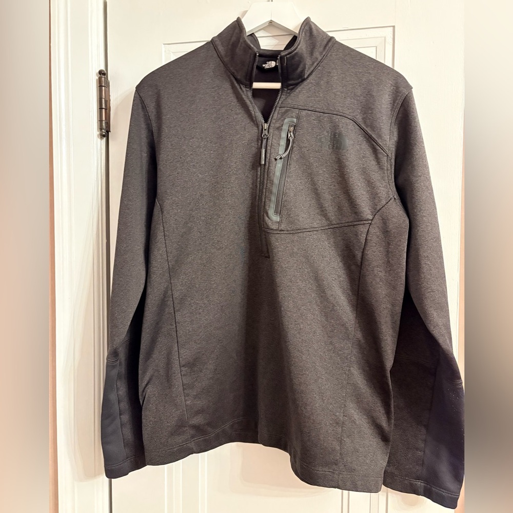 The North Face Canyonlands 1/2 Zip Dark Gray Pullover Jacket